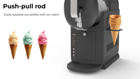 Machine à friandises glacées 2L - Slushie Maker pour cocktails, service doux et rafraîchissements