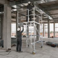 Échafaudage de maçonnerie premium à cadre traversant en acier galvanisé, prix de vente directe usine