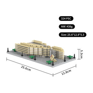 Nhà máy tùy chỉnh kiến trúc khối xây dựng thiết kế mô-đun in logo số lượng lớn đơn đặt hàng chào đón - Product Image 4