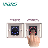 Bouton de sortie sans contact Bouton de capteur infrarouge sans contact