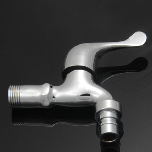 Grifo de Baño Crane Crown, Caño de 20 mm, Cromado, Apertura Rápida, Accesorio de Grifo de Agua Fría Individual - Product Image 4