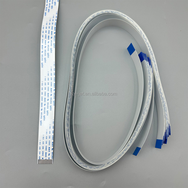 High Quality 16 Pins Head Cable for Epson 5113/4720 Printhead Headboard for Solvent Flatbed Printer DTF 16p FFC Flat Data Cable