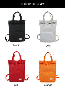 Sac à dos à enroulement personnalisé pour femmes et hommes, sac à dos en toile personnalisé - Product Image 6