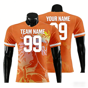 Maglia da Calcio <span class=keywords><strong>di</strong></span> Alta Qualità, Stampata, Traspirante, Design Personalizzato, Tessuto ad Asciugatura Rapida per Squadre, Tifosi e Giocatori Professionisti - Product Image 2