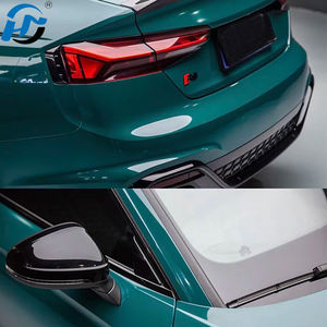 PET TPU Vinilo Fundido Super Brillante Crystal Hell Green Car Wrap Fábrica de Vinilo al por mayor Tamaño de Rollo Completo para Pegatinas de Coche - Product Image 3