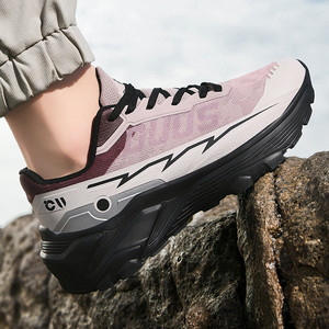 Nouvelles baskets tendance 2026 pour couple, chaussures décontractées urbaines et d'extérieur avec amorti, chaussures de course et de randonnée antidérapantes pour hommes - Product Image 3