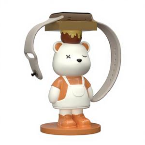 Soporte de Carga Decorativo para Apple Watch, Hecho a Mano con Resina, Diseño de Animal, para Mesita de Noche - Product Image 1
