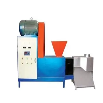 Mazorca de maíz máquina de briquetas de carbón en la India/de residuos de papel Charcola que hace la máquina