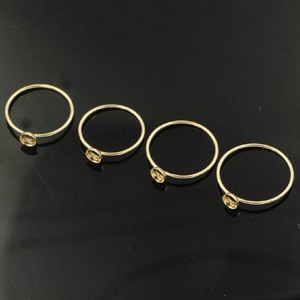 4mm bezel cup xếp chồng vòng trống cho nhẫn trang sức làm cho kích thước <span class=keywords><strong>5</strong></span> 6 7 8 - Product Image 2