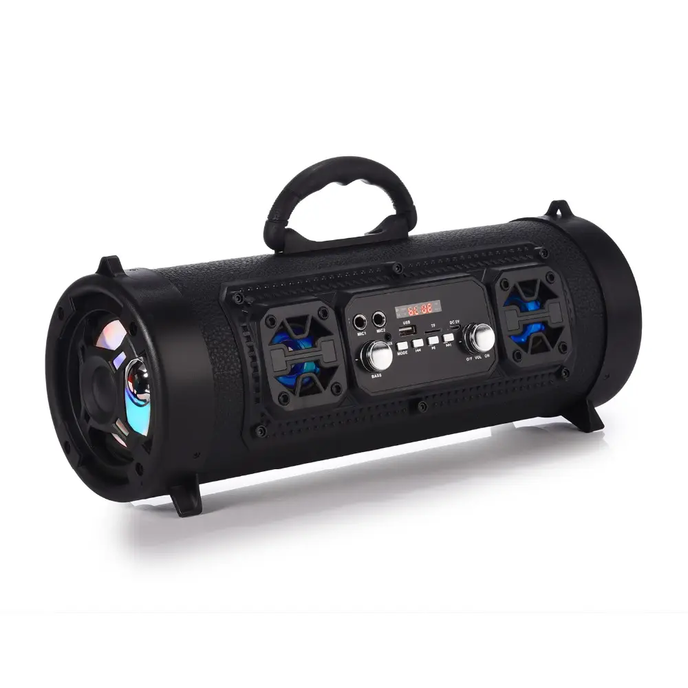 Portable Compatible Speaker Column Wireless Speaker Music Stereo Active Subwoofer Speaker With KTV 3D Sound FM Radio