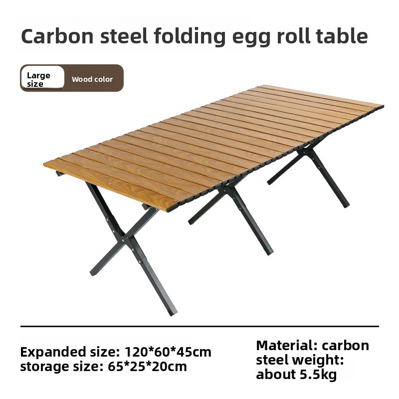[120*60*45 cross] wood grain long table