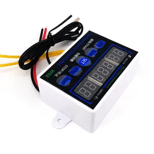 XH-W1411 थर्मोस्टेट एलईडी डिजिटल तापमान नियंत्रक AC110-220V DC12V स्विच थर्मामीटर स्मार्ट तापमान नियामक <span class=keywords><strong>W88</strong></span> W1411 - Product Image 4