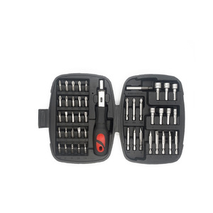 You Lu Ke 45Pc <b>Screwdriver</b> <b>Bit</b> <b>Set</b> 1/4 In Socket Ratchet Hard Case Home Maintenance Tool <b>Set</b> - Product Image 1