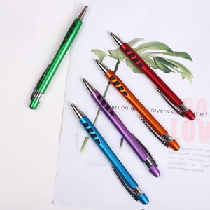 Publicidad Bolígrafo logo <span class=keywords><strong>Empresa</strong></span> de impresión para promover Pluma de regalo Clip de metal Pluma de negocios a base de agua - Product Image 4