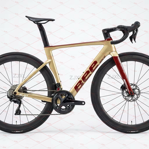 Vélo de route aérodynamique BeeBIKE SLR01 entièrement en carbone avec groupe Shimano 105 R7120 2x12 vitesses, guidon en carbone léger de 7,8 kg - Product Image 4