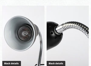 Lámpara de sol giratoria de 360 ° con abrazadera, acuario para lámparas de calefacción para tanque de reptiles, anfibios, Tortuga, lagarto, loros, iluminación - Product Image 3