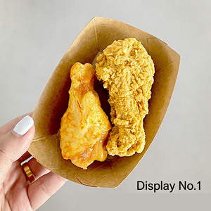 Boîte en papier jetable en forme de bateau, résistante à l'huile et à l'eau, idéale pour les frites, les hot-dogs, les barbecues, les pique-niques - Product Image 3