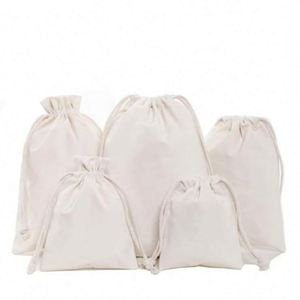 Hign Quality Washable Custom Logo <b>Drawstring</b> Dust Gift Cosmetic Packaging <b>Bag</b> Portable <b>Canvas</b> Cotton <b>Drawstring</b> <b>Bag</b> - Product Image 3
