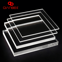 Vente en gros de plaques de verre organique transparentes 1220x2440 mm 4x8 pi 2mm 3mm 4mm 6mm, plaque acrylique PMMA transparente pour découpe laser