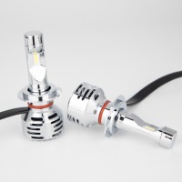 Nouveau phare de voiture LED GPNE R3 H7 38W 6000K Canbus avec CE FCC EMARK RoHS 12V, compatible universel