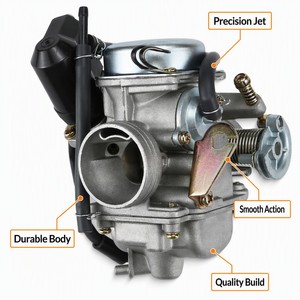 Conjunto <span class=keywords><strong>de</strong></span> Motor al por Mayor Personalizable PD24J 4 Tiempos GY6 125cc 150cc para Kart, Motocicleta, Ciclomotor QMJ157 QMI152 con <span class=keywords><strong>Carburador</strong></span> <span class=keywords><strong>de</strong></span> 24 mm - Product Image 3