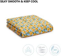 Tekstil rumah Cina CE Zonli sensorik 15lbs bulu bambu selimut tertimbang