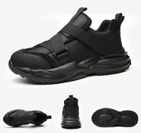 Offre spéciale de chaussures de sécurité au travail pour hommes avec EVA et bout en acier vente en gros bon marché automne botte en cuir maille et semelle intérieure en caoutchouc
