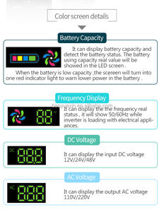 6000W hibrid güneş inverteri dönüştürücü saf sinüs dalga 12V 24V 220V 110V <span class=keywords><strong>UPS</strong></span> 1A araba 100A g 100A <span class=keywords><strong>40A</strong></span> 60A 50A klima - Product Image 5