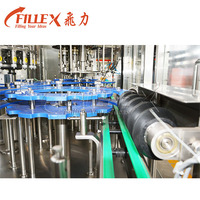 Machine de remplissage et de scellage automatique électrique pour jus de fruits liquides, équipement d'emballage de bouteilles de jus de boissons, moteur pour huile, soda, plastique