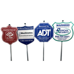Letreros de Seguridad <span class=keywords><strong>Adt</strong></span> de 28 Pulgadas, Letreros de Advertencia de Seguridad con Logotipo Personalizado <span class=keywords><strong>Adt</strong></span> - Product Image 4