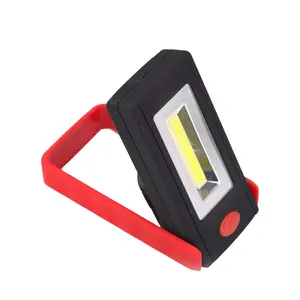 COB LED Work Light Inspection Lamp Flashlight Torch Magnetic Hook Hand Tool Garage Outdoors Camping Sport Home Use