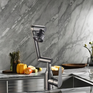 Kawal thiết kế hiện đại duy nhất-lỗ thép không gỉ Vòi Nước Nhà Bếp 360 độ xoay vòi nước cho phòng tắm - Product Image 6