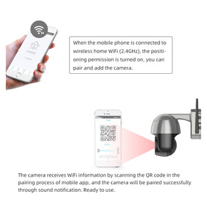 Q5B Pro Solar Camera 20M Night Vision 1080P Wifi 4G Cloud Storage Motion Detection Outdoor Security Cam - Product Image 3