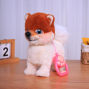 ของเล่นสัตว์เลี้ยงตุ๊กตาขนนุ่มแบบจำลองสำหรับเด็ก  รูปแบบสุนัขและแมว  สามารถเลียลิ้นได้ เดิน ร้องเพลง เรียนรู้ และพูดได้ - Product Image 3