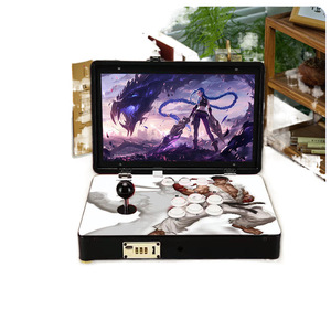 Doble 21 pulgadas <span class=keywords><strong>Pandora</strong></span> New Flip Folding Home Arcade Machine Portable Metal Rocker Consola de juegos <span class=keywords><strong>en</strong></span> idioma inglés - Product Image 4