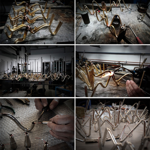 Luce moderna di lusso arte postmoderna classico <span class=keywords><strong>candelabro</strong></span> lampadari per soggiorno appeso installazione a forma lunga lampada centrale - Product Image 6