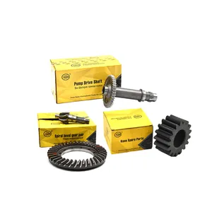 Wheel Loader Spare Parts Stainless Spiral Bevel Gear Pinion Forged Pinion Bevel Gears Factories Spiral Bevel Gear