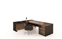 Nouveau mobilier de bureau moderne Bureau de luxe Dernière conception Bureau de directeur de bureau pour PDG