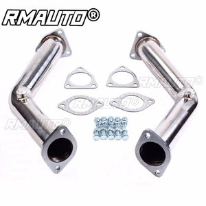RMAUTO Collecteur d'échappement en acier inoxydable, tuyaux de course, systèmes d'échappement pour NISSAN 350Z G35 Z33/G35 V35 03-07, pièces moteur - Product Image 2