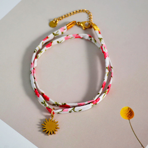 Pulsera de joyería de moda pulsera liberal personalizada cuerda de algodón mujeres pulseras de dijes personalizadas Algodón hecho a mano - Product Image 5