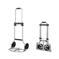 Fournisseur professionnel de chariots pliants à cadre en acier, capacité de 30 kg, pour le transport