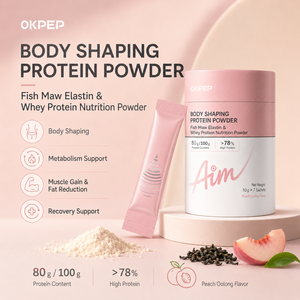 Colágeno Multi-Péptidos OEM en Polvo, Proteína de Suero Personalizable, Suplemento en Polvo Sustituto de Comida para Moldear el Cuerpo, para Adultos - Product Image 2