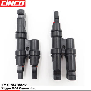 30A DC 1500V tahan air konektor kabel surya pria + wanita PV Plug sistem surya produk terkait - Product Image 3