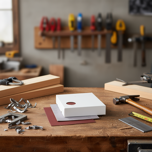 Hojas de Papel de Lija Recubiertas de Resina Fervi P120, 50 Piezas, Abrasivos para Pulir Madera y Metal - Product Image 3