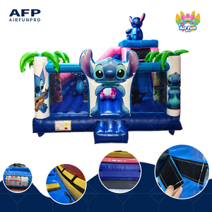 Château <span class=keywords><strong>gonflable</strong></span> commercial en PVC Stitch, le plus populaire, à vendre - Product Image 3