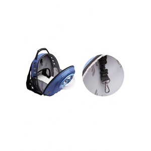 Mochila transportadora de mascotas tipo cápsula espacial con ventana de burbuja, ideal para fines de semana, de la fábrica BSCI, en oferta. - Product Image 4