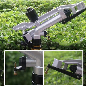 Conector de rosca hembra de 1,5 ", pistola de lluvia de larga distancia, rociador Wobbler <span class=keywords><strong>para</strong></span> riego de césped, riego de granja - Product Image 4