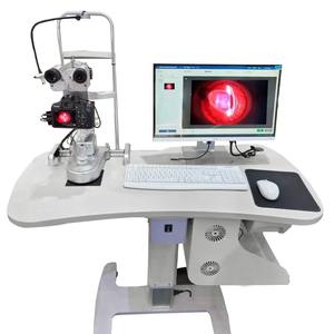 Microscope à fente Kj5x 12,5X binoculaire ophtalmique avec source de lumière LED pour examen oculaire - Product Image 3