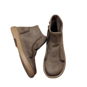 Botas de Tobillo para Hombre 2026, de Cuero Genuino, Suela Suave, Cómodas, de Caña Alta, Casuales, con Cierre de Cremallera, Punta Redonda, Botas Cortas para Hombre - Product Image 5