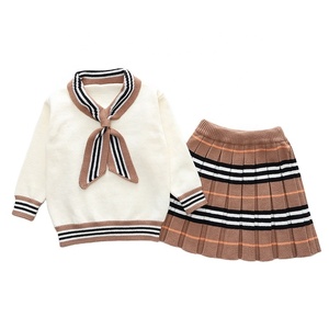 Venta al por mayor de ropa para niños de 1 a 7 <span class=keywords><strong>años</strong></span> 2025, Ropa para Niñas, conjunto de primavera, suéter de punto, chándal, conjunto de Ropa para Niñas para niños - Product Image 2